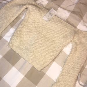Fashion nova off the shoulder crop top